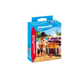 PLAYMOBIL SPECIAL PLUS ΠΕΙΡΑΤΗΣ ΜΕ ΣΕΝΤΟΥΚΙ ΘΗΣΑΥΡΟΥ 9358