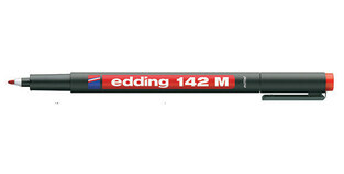 EDDING 142 M ΜΑΡΚΑΔΟΡΟΣ ΔΙΑΦΑΝΕΙΩΝ ΑΝΕΞΙΤΗΛΟΣ 1.0mm ΚΟΚΚΙΝΟ No2