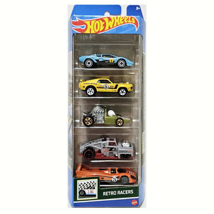 MATTEL HOT WHEELS RETRO RACERS ΑΥΤΟΚΙΝΗΤΑΚΙΑ ΣΕΤ 5τεμ HTV50 / 01806