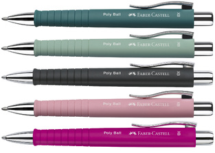 FABER CASTELL ΣΤΥΛΟ POLY BALL XB ΦΟΥΞΙΑ 241128