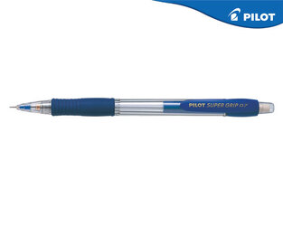 PILOT ΜΗΧΑΝΙΚΟ ΜΟΛΥΒΙ SUPER GRIP 0.7mm ΜΠΛΕ