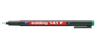 EDDING 141 F ΜΑΡΚΑΔΟΡΟΣ ΔΙΑΦΑΝΕΙΩΝ ΑΝΕΞΙΤΗΛΟΣ 0.6mm ΠΡΑΣΙΝΟ 4