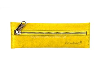 BOMBATA FLAT YELLOW PEN CASE ΚΑΣΕΤΙΝΑ ΕΠΙΠΕΔΗ ΚΙΤΡΙΝΟ E0071635