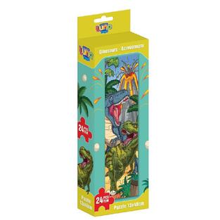 LUNA TOYS ΠΑΖΛ ΠΥΡΓΟΣ 24 ΤΕΜΑΧΙΩΝ 13x48cm ΔΕΙΝΟΣΑΥΡΟΙ 622316