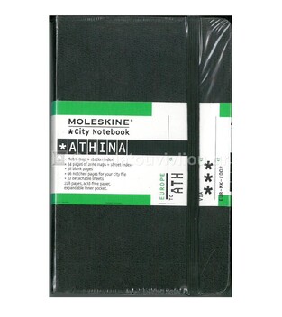 MOLESKINE CITY NOTEBOOK ATHENS