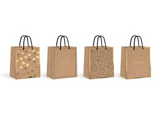 INTERDRUK ΤΣΑΝΤΑ ΣΑΚΟΥΛΑ ΧΑΡΤΙΝΗ ΔΩΡΟΥ KRAFT GOLD MINI 18x23x10cm ΠΟΥΑ 304179
