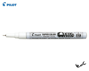 PILOT SUPER COLOR ΜΑΡΚΑΔΟΡΟΣ ΑΝΕΞΙΤΗΛΟΣ ΛΑΔΙΟΥ EXTRA FINE ΛΕΥΚΟ