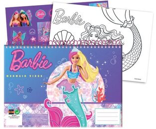 GIM ΜΠΛΟΚ ΖΩΓΡΑΦΙΚΗΣ 23x33cm 40φ BARBIE MERMAID VIBES 34976416