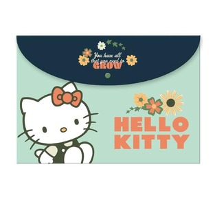 GIM ΦΑΚΕΛΟΣ ΜΕ ΚΟΥΜΠΙ ΠΛΑΣΤΙΚΟΣ A4 (21x29,7cm) HELLO KITTY YOU HAVE ALL THAT YOU NEED TO GROW 33573580