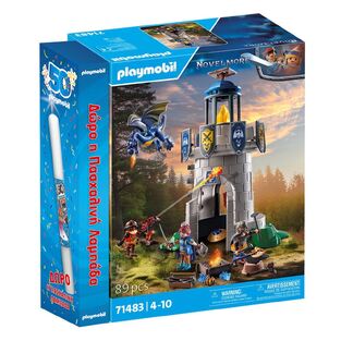 PLAYMOBIL NOVELMORE Ο ΠΥΡΓΟΣ ΤΩΝ ΙΠΠΟΤΩΝ ΜΕ ΔΡΑΚΟ ΚΑΙ ΣΙΔΗΡΟΥΡΓΟ (ΜΕ ΔΩΡΟ ΛΑΜΠΑΔΑ) 210204