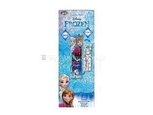 LUNA ΠΑΖΛ ΧΡΩΜΑΤΙΣΜΟΥ ΠΥΡΓΟΣ 2 ΟΨΕΩΝ 24 ΤΕΜΑΧΙΩΝ FROZEN ΨΥΧΡΑ ΚΑΙ ΑΝΑΠΟΔΑ 127X477CM 562075