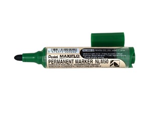 PENTEL ΜΑΡΚΑΔΟΡΟΣ ΑΝΕΞΙΤΗΛΟΣ PERMANENT MARKER MAXIFLO NLM50 GREEN