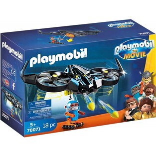 PLAYMOBIL THE MOVIE Ο ΡΟΜΠΟΤΙΤΡΟΝ ΜΕ ΤΟ DRONE ΤΟΥ 70071