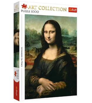 TREFL ΠΑΖΛ 1000 ΤΕΜΑΧΙΩΝ ART COLLECTION MONA LISA ΜΟΝΑ ΛΙΖΑ 10542