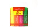 FABER CASTELL ΣΕΤ ΜΑΡΚΑΔΟΡΟΙ ΥΠΟΓΡΑΜΜΙΣΗΣ 3 + 1 ΔΩΡΟ 154604 5ΑΔΑ 5 (πακέτο των 5)