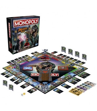 HASBRO ΕΠΙΤΡΑΠΕΖΙΟ ΠΑΙΧΝΙΔΙ MONOPOLY JURASSIC PARK 1662