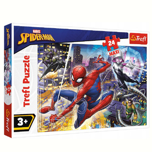 TREFL MAXI ΠΑΖΛ 24τεμ MARVEL SPIDERMAN FEARLESS 14289