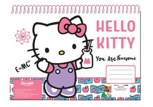 GIM ΜΠΛΟΚ ΖΩΓΡΑΦΙΚΗΣ A4 21x29,7cm 30φ HELLO KITTY 68413