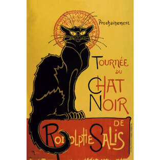 ΔΙΑΚΟΣΜΗΤΙΚΗ ΑΦΙΣΑ LE CHAT NOIR 61x91,5cm GPE5544 (68)