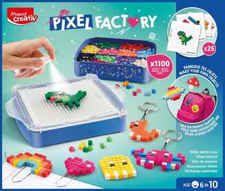 MAPED CREATIV ΕΡΓΟΣΤΑΣΙΟ ΨΗΦΙΔΩΤΩΝ PIXEL FACTORY 907700