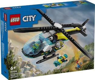 LEGO CITY EMERGENCY RESCUE HELICOPTER 60405