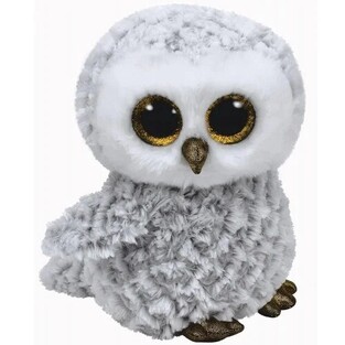 AS COMPANY TY BEANIE BOOS OWLETTE ΧΝΟΥΔΩΤΗ ΚΟΥΚΟΥΒΑΓΙΑ ΛΕΥΚΗ / ΓΚΡΙ 23cm 37086