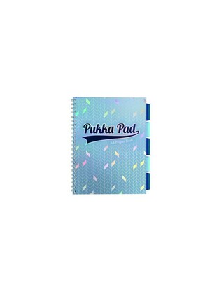 PUKKA PAD ΤΕΤΡΑΔΙΟ ΣΠΙΡΑΛ A4 (21x29,7cm) 5 ΘΕΜΑΤΩΝ 100φ ΠΕΡΦΟΡΕ GLEE ΜΠΛΕ ΓΚΡΙ ΑΝΟΙΧΤΟ 3006GLE