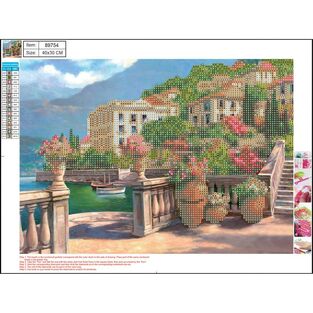 CENTRUM DIAMOND PAINTING KIT 5D (ΧΑΝΤΡΕΣ) 30x40cm ΤΟΠΙΟ 89754