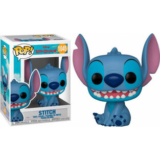 FUNKO POP LILO AND STITCH STITCH SMILING SEATED 1045 VINYL FIGURE