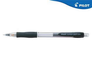 PILOT ΜΗΧΑΝΙΚΟ ΜΟΛΥΒΙ SUPER GRIP 0.5mm ΜΑΥΡΟ