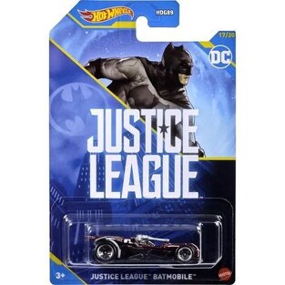 MATTEL HOT WHEELS ΑΥΤΟΚΙΝΗΤΑΚΙ BATMAN JUSTICE LIGUE BATMOBILE 17/20 HDG89