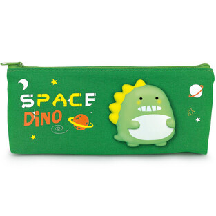 LEBEZ ΚΑΣΕΤΙΝΑ ΒΑΡΕΛΑΚΙ SQUISHY LINE SPACE DINO ΠΡΑΣΙΝΗ 81549