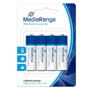 MEDIARANGE ΑΛΚΑΛΙΚΕΣ ΜΠΑΤΑΡΙΕΣ AA 1.5V (ΠΑΚΕΤΟ 4τεμ) MRBAT104