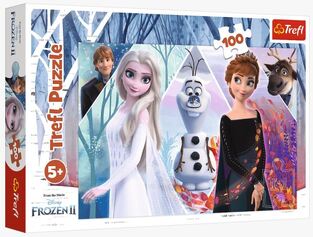 TREFL ΠΑΖΛ 100τεμ FROZEN ENCHANTED LAND 16418