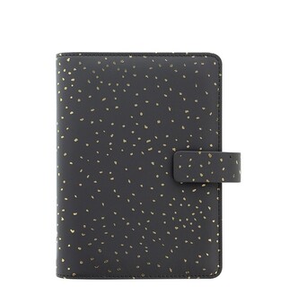 FILOFAX PERSONAL CONFETTI CHARCOAL ORGANISER 028722