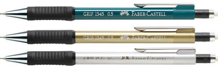 FABER CASTELL ΜΗΧΑΝΙΚΟ ΜΟΛΥΒΙ GRIP 1345 05 ΧΡΥΣΟ 134581