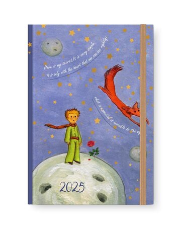 2025 ΗΜΕΡΟΛΟΓΙΟ ΗΜΕΡΗΣΙΟ 12x17cm ΜΕ ΛΑΣΤΙΧΟ FAIRYTALE b LITTLE PRINCE 52072 (ΛΙΝΑΡΔΑΤΟΣ)