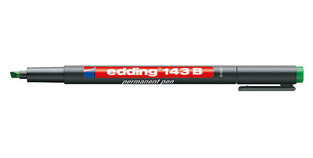 EDDING 143 B 3.0mm ΜΑΡΚΑΔΟΡΟΣ ΔΙΑΦΑΝΕΙΩΝ ΑΝΕΞΙΤΗΛΟΣ ΤΕΤΡΑΓΩΝΗ ΜΥΤΗ ΠΡΑΣΙΝΟΣ 4