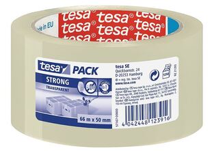 TESA PACK ΚΟΛΛΗΤΙΚΗ ΤΑΙΝΙΑ ΔΕΜΑΤΩΝ ΔΙΑΦΑΝΗ 50mm x 66m 57167