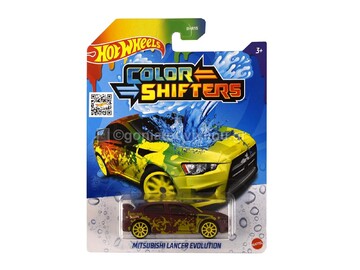 MATTEL HOT WHEELS COLOR SHIFTERS AYTOKINHTAKI ΧΡΩΜΟΚΕΡΑΥΝΟΣ BHR15 CFM40 MITSUBISHI LANCER EVOLUTION