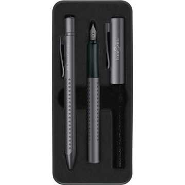 FABER CASTELL ΣΕΤ GRIP 2011 ΠΕΝΑ ΣΤΥΛΟ ΓΚΡΙ ΑΝΘΡΑΚΙ 201526