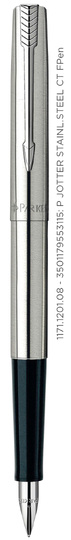 PARKER JOTTER CORE STAINLESS STEEL CT FP