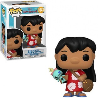 FUNKO POP DISNEY LILO AND STITCH LILO WITH SCRUMP 1043 VINYL FIGURE