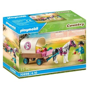 PLAYMOBIL COUNTRY ΑΜΑΞΑ ΜΕ ΠΟΝΥ 70998