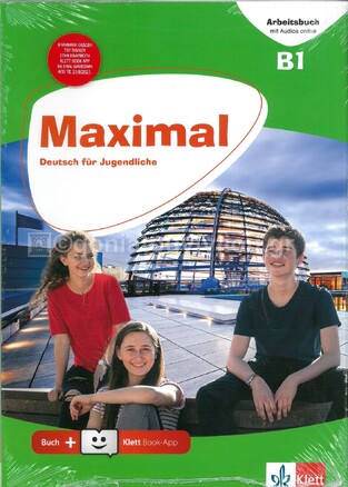 MAXIMAL B1 ARBEITSBUCH (MIT AUDIOS ONLINE UND KLETT BOOK APP)