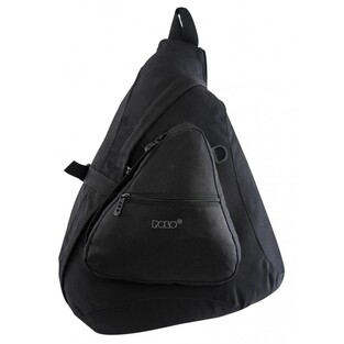 POLO ΤΣΑΝΤΑ BODY BAG ΜΑΥΡΗ ΔΕΡΜΑΤΙΝΗ 9079602001