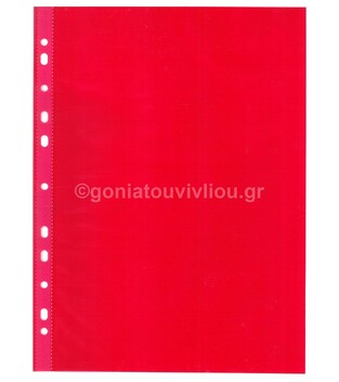 VIQUEL ΖΕΛΑΤΙΝΑ ΚΡΙΚ A4 (21x29,7cm) 50mic ΕΝΙΣΧΥΜΕΝΗ ΧΡΩΜΑΤΙΣΤΗ 11 ΤΡΥΠΕΣ ΚΟΚΚΙΝΗ 10605006