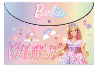 GIM ΦΑΚΕΛΟΣ ΜΕ ΚΟΥΜΠΙ Α4 BARBIE (ΜΠΑΡΜΠΙ) 34965580