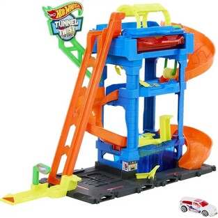 MATTEL HOT WHEELS ΠΙΣΤΕΣ LET S RACE TUNNEL TWIST CAR WASH HTN80