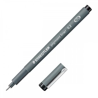 STAEDTLER 308 ΜΑΡΚΑΔΟΡΑΚΙ ΓΙΑ ΣΧΕΔΙΟ 02 ΜΑΥΡΟ